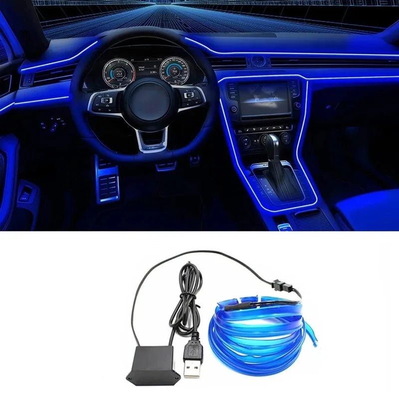 5m Flexible Neon Interior Light Strip
