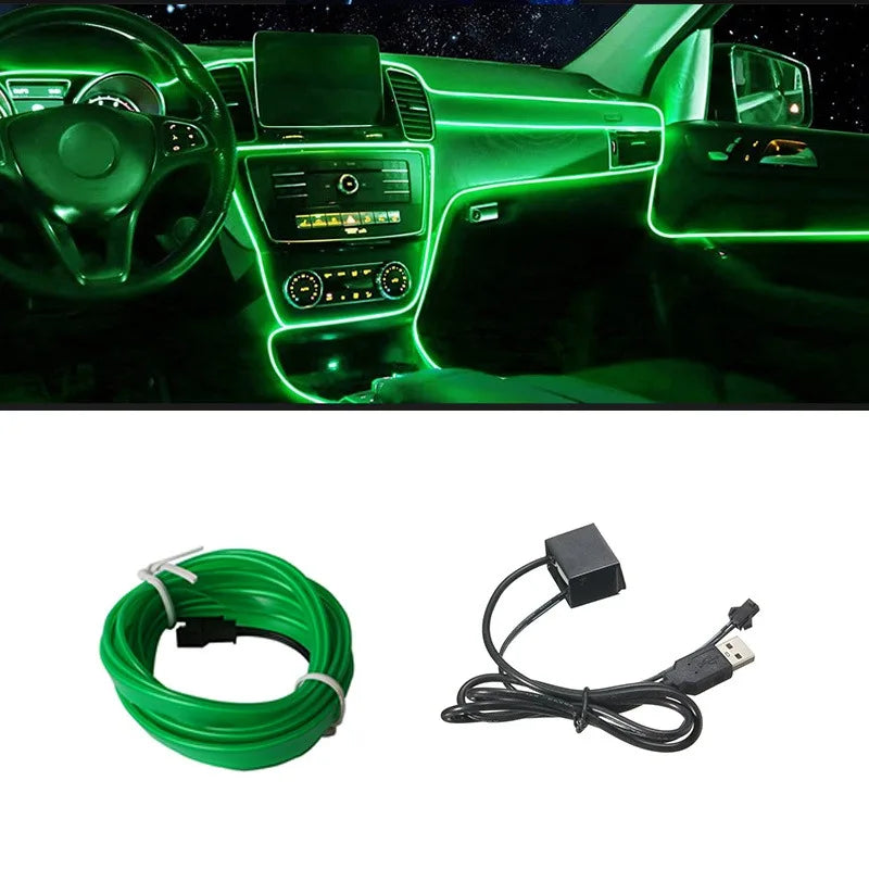 5m Flexible Neon Interior Light Strip