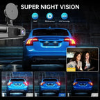 3-Channel Dash Cam, 1080p Front, Interior and Rear