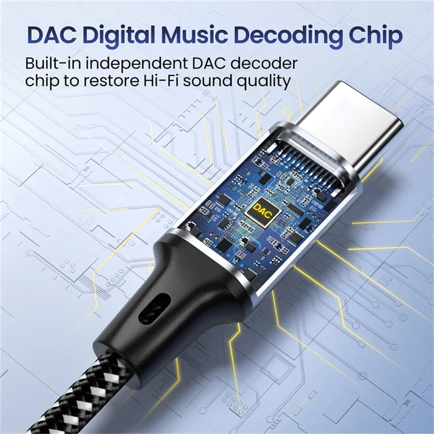 RevLine USB-C to AUX Cable