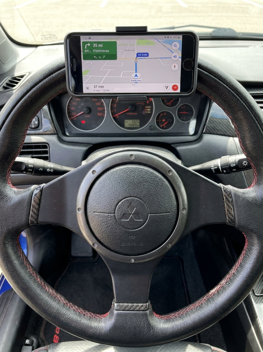 Phone Holder - Steering Wheel
